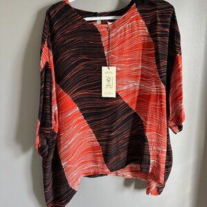 Masai Degana Oversize Top Burnt Ochre Women's M